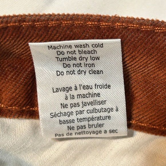 Christopher Blue Mid-Rise Skinny Corduroy Pants, Size 4 - Picture 9 of 10